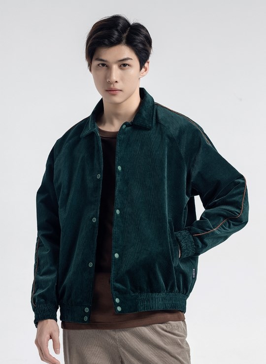 Áo Khoác Không Nón Vải Denim Chống Nắng Phối Màu Dáng Rộng Đơn Giản No Style 16 Vol 23