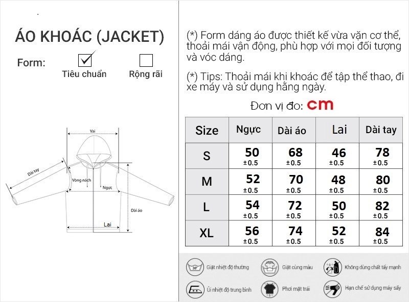 Áo Khoác Gu Đơn Giản Ver47