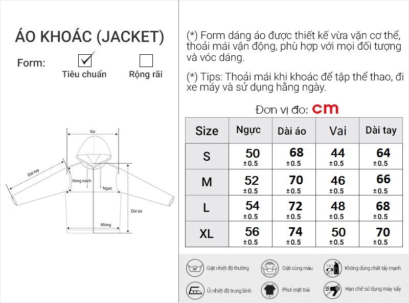 Áo Khoác PREMIUM 15