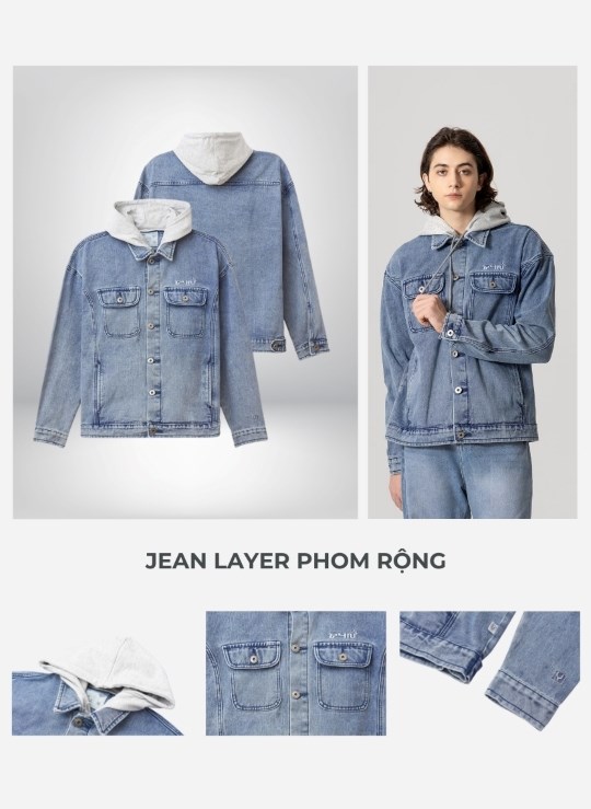 Áo Khoác Denim