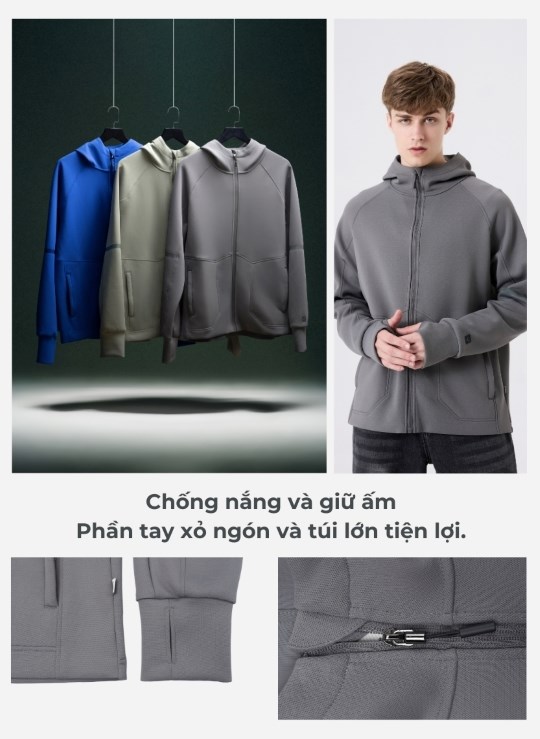 Áo Khoác Chống Nắng Dáng Vừa No Style M55 Vol 24