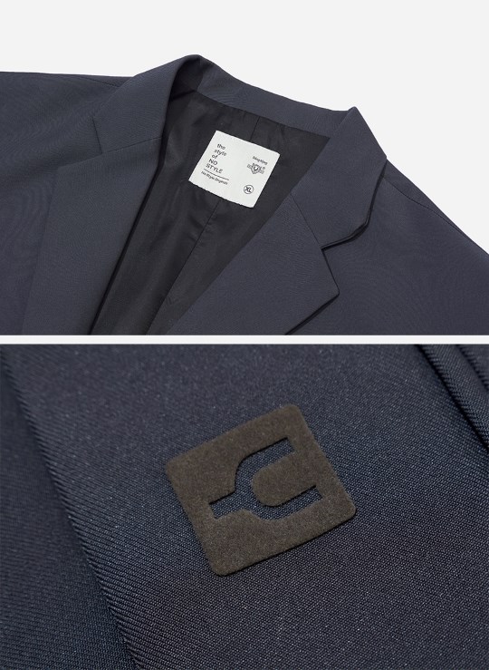 Áo Khoác Blazer Dáng Rộng No Style M67