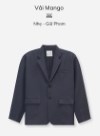 Áo Khoác Blazer Dáng Rộng No Style M67