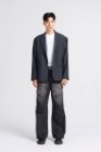 Áo Khoác Blazer Dáng Rộng No Style M67