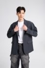 Áo Khoác Blazer Dáng Rộng No Style M67