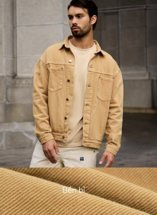 Áo Khoác Denim Color Classic PREMIUM 73
