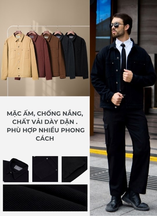 Áo Khoác Denim Dáng Rộng PREMIUM 73 Vol 24