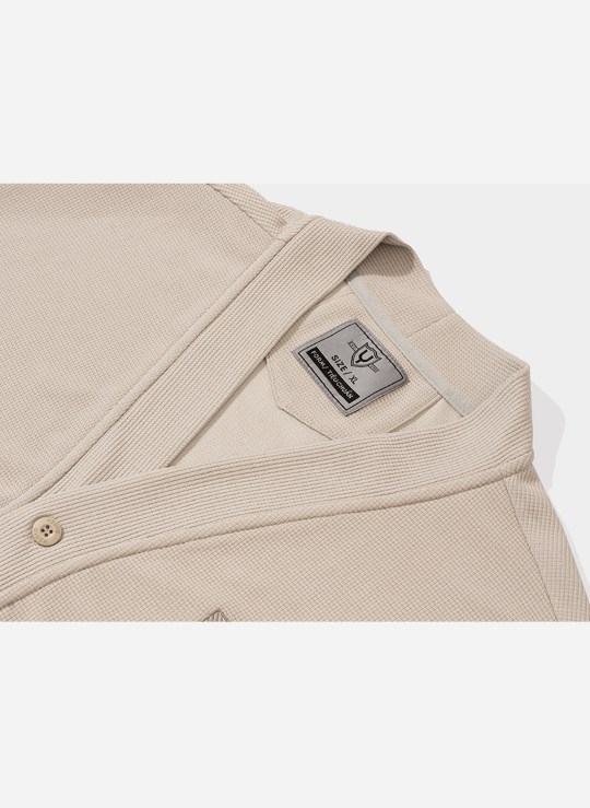 Áo Khoác Cardigan Vải Waffle Thoáng Khí Seventy Seven 38