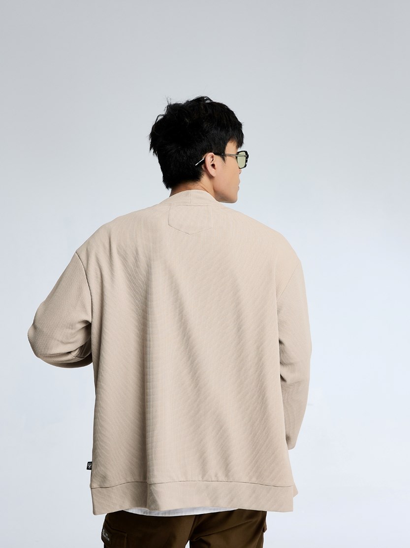 Áo Khoác Cardigan Vải Waffle Thoáng Khí Seventy Seven 38