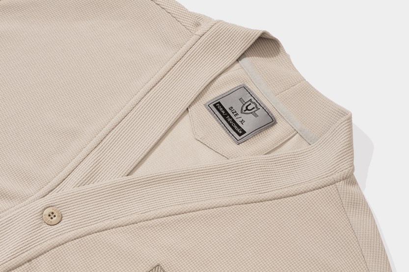 Áo Khoác Cardigan Vải Waffle Thoáng Khí Seventy Seven 38