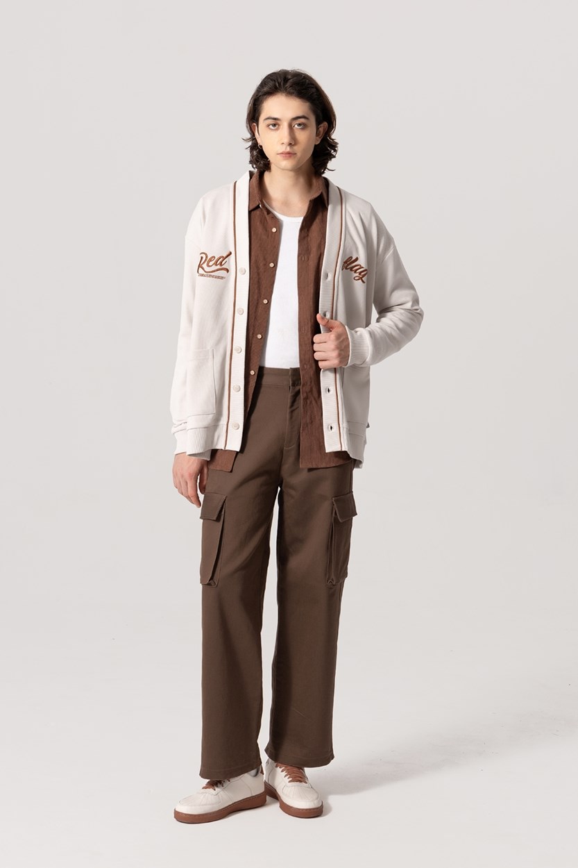 Áo Khoác Cardigan Vải Waffle Thoáng Khí No Style M56