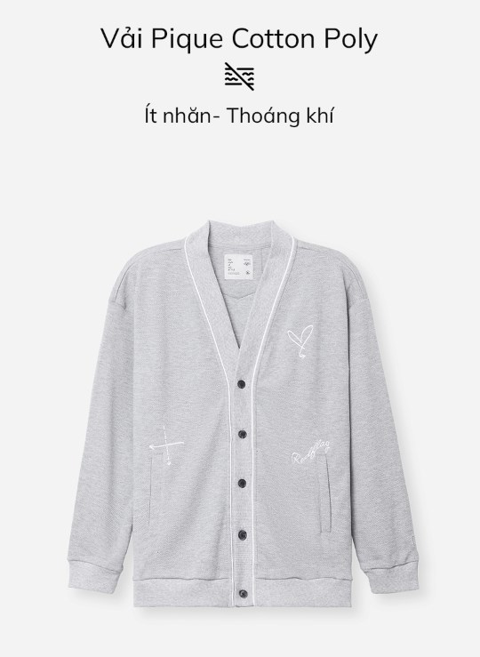 Áo Khoác Cardigan Dáng Rộng No Style M68 Vol 24