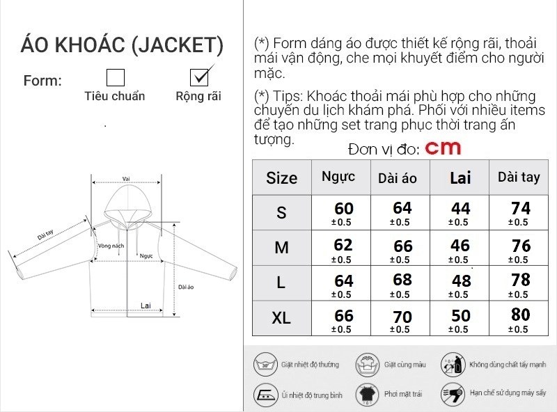 Áo Khoác No Style 21
