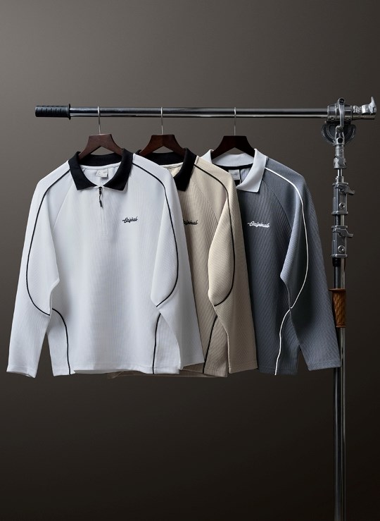 Áo Polo Tay Dài Vải Cotna Thoáng Khí No Style M39
