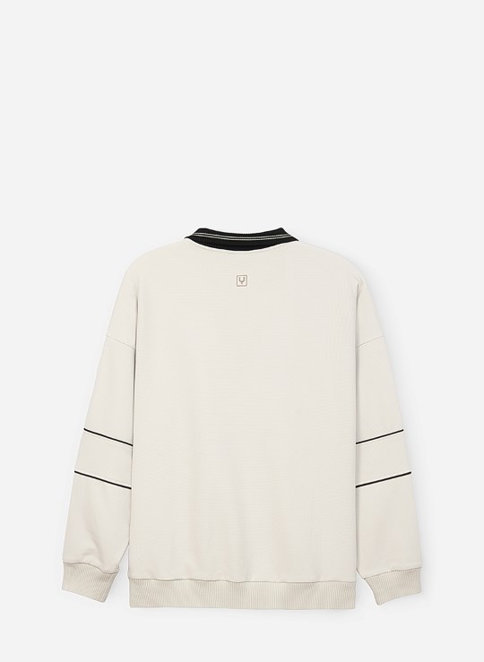 Áo Polo Sweater Cổ Khóa Kéo No Style M41