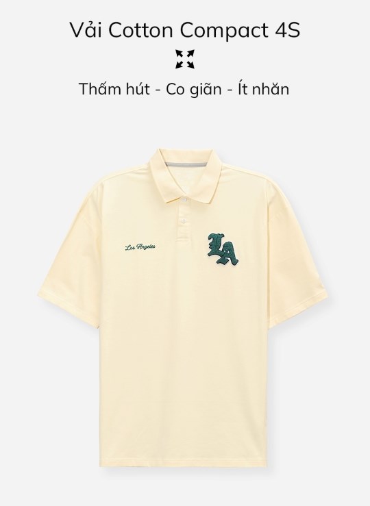 Áo Polo Cổ Bẻ Tay Ngắn Vải Cotton 4 Chiều Thấm Hút Biểu Tượng Dáng Rộng Giá Tốt No Style M26 Vol 24