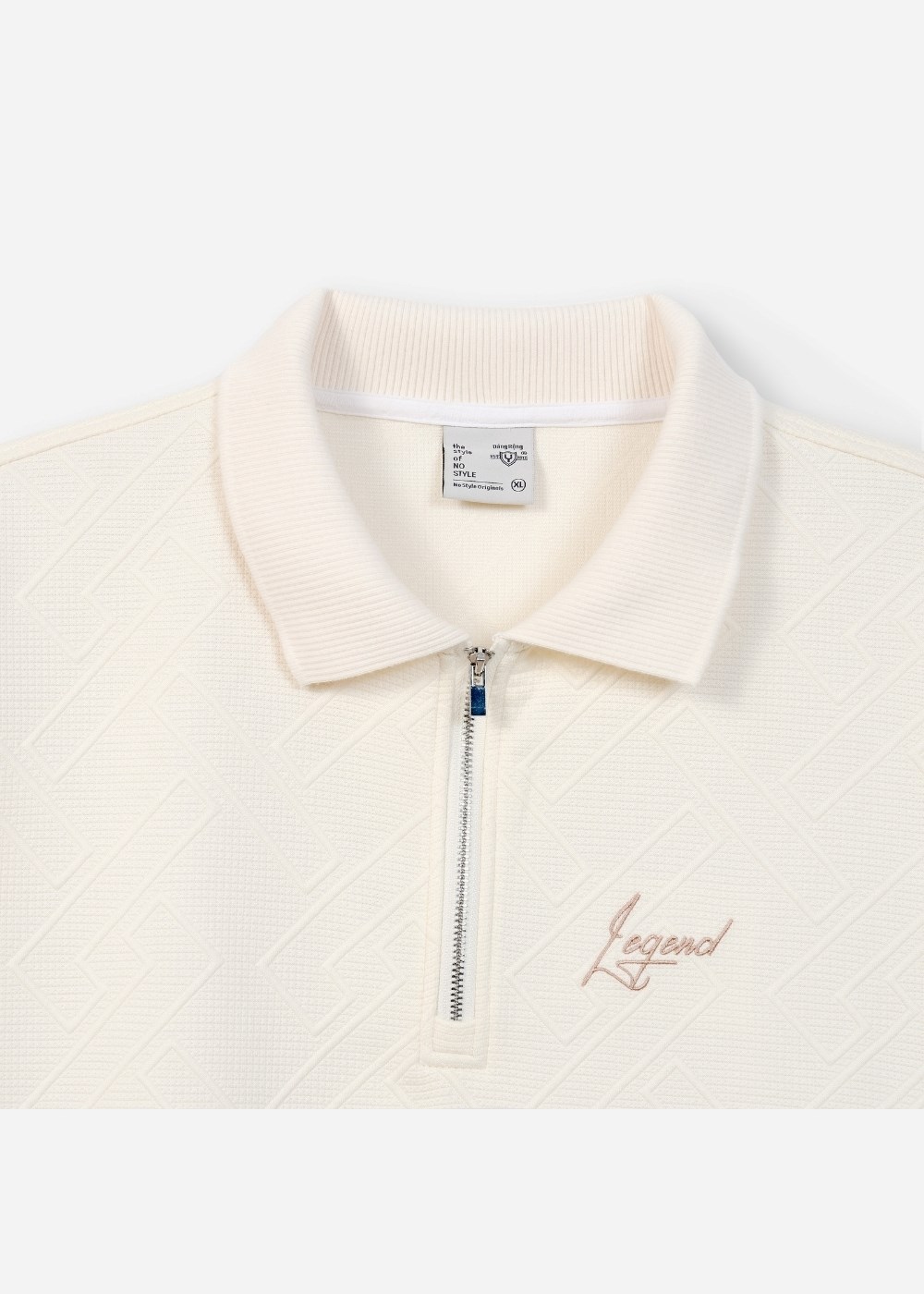 Áo Polo Cổ Khóa Kéo No Style M128