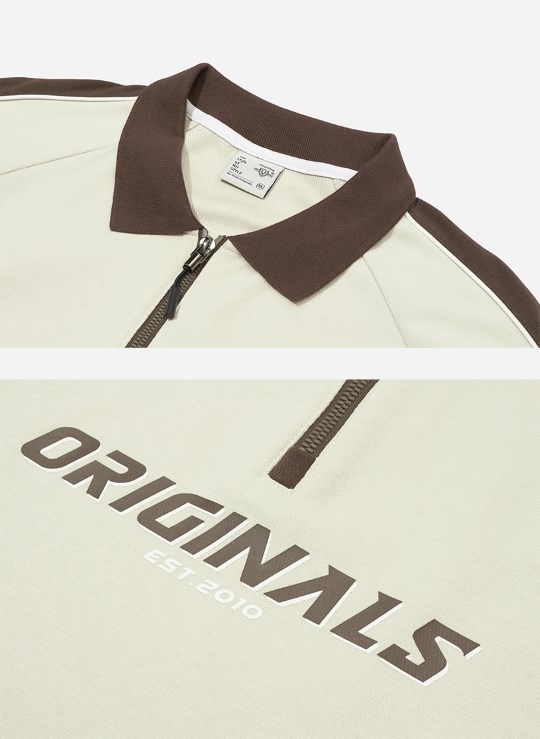 Áo Polo Cotton Thoáng Mát Streetwear No Style M30