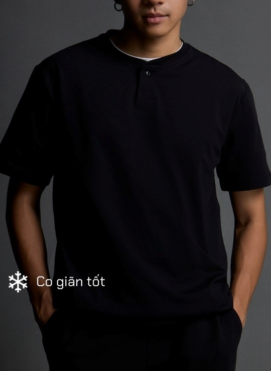 Áo Thun Tay Ngắn Mát Mịn Cool Touch 07