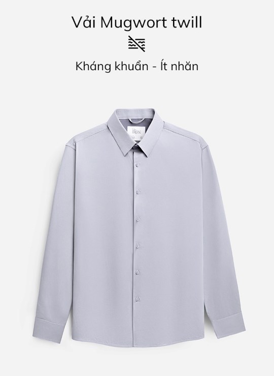 Áo Sơ Mi Cổ Bẻ Tay Dài Non-Iron 01 Vol 24