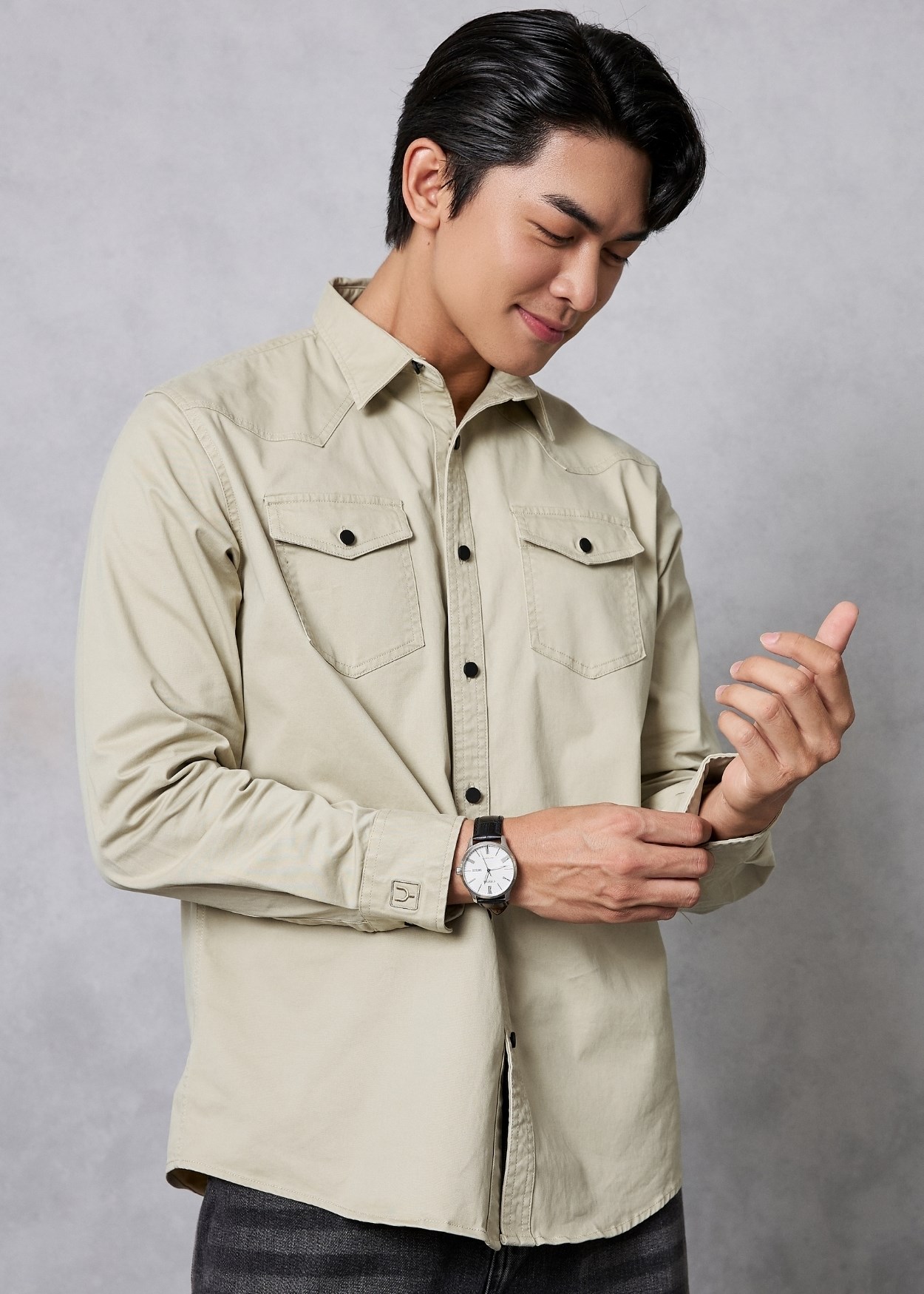 Áo Sơ Mi Tay Dài No Style M64
