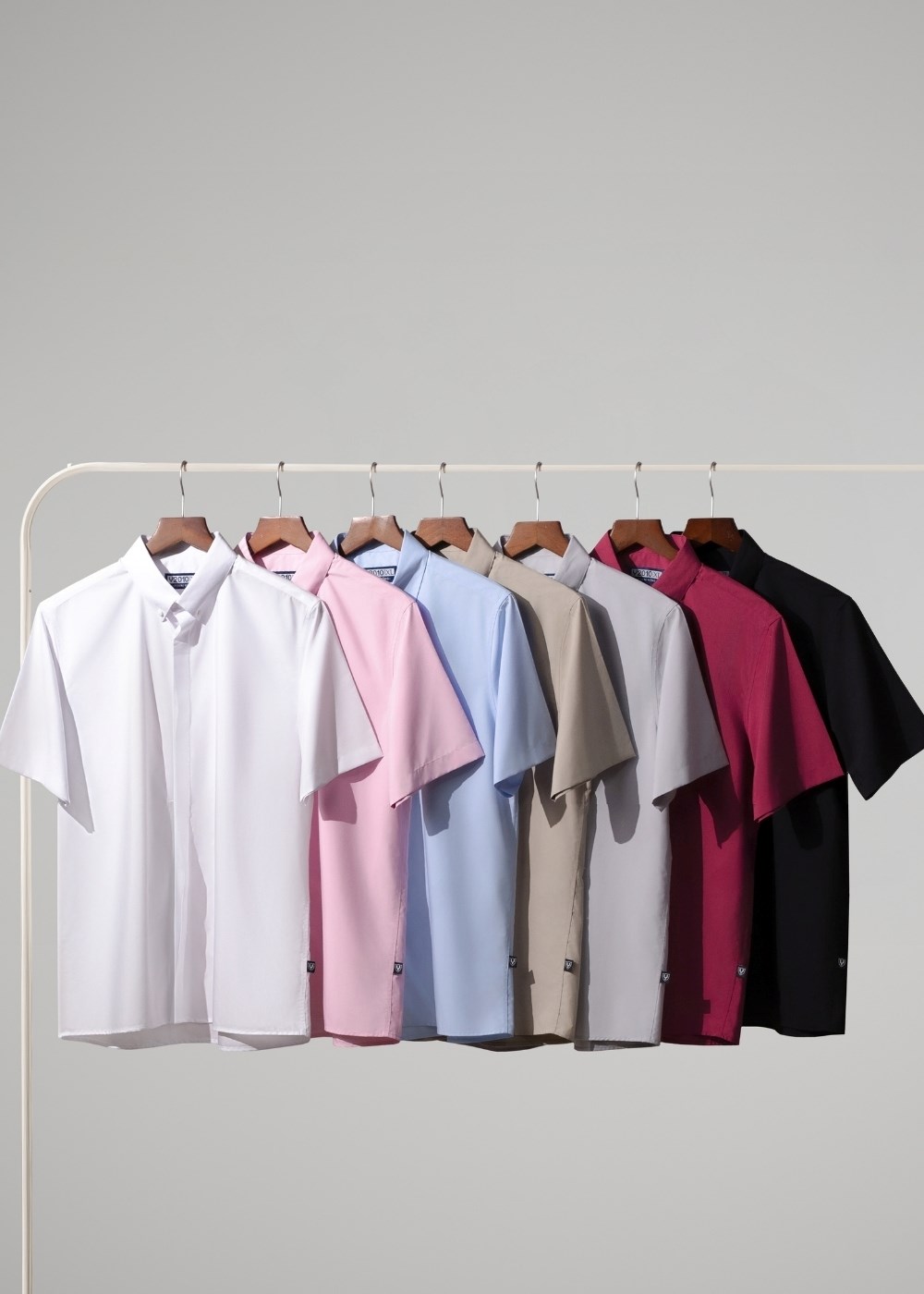 Áo Sơ Mi Vải Modal Mềm Mịn Ít Nhăn Non Branded 33