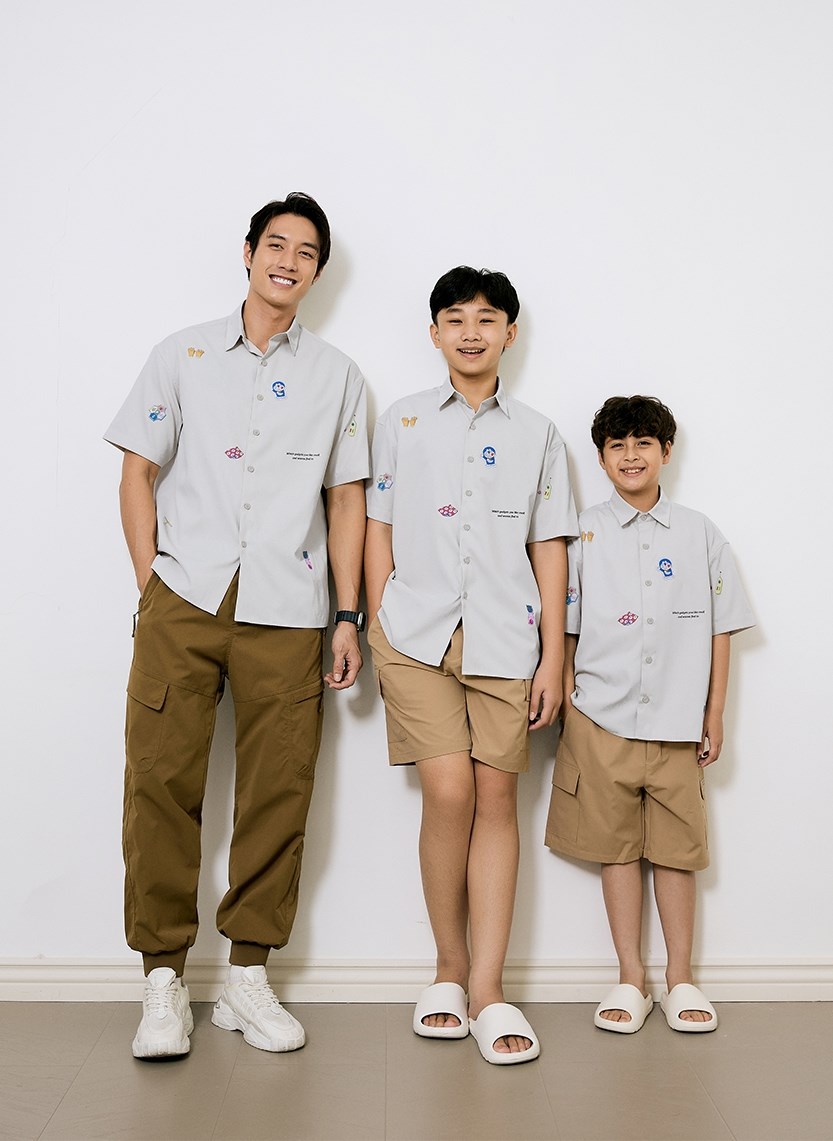 Áo Sơ Mi Tay Ngắn Doraemon 14
