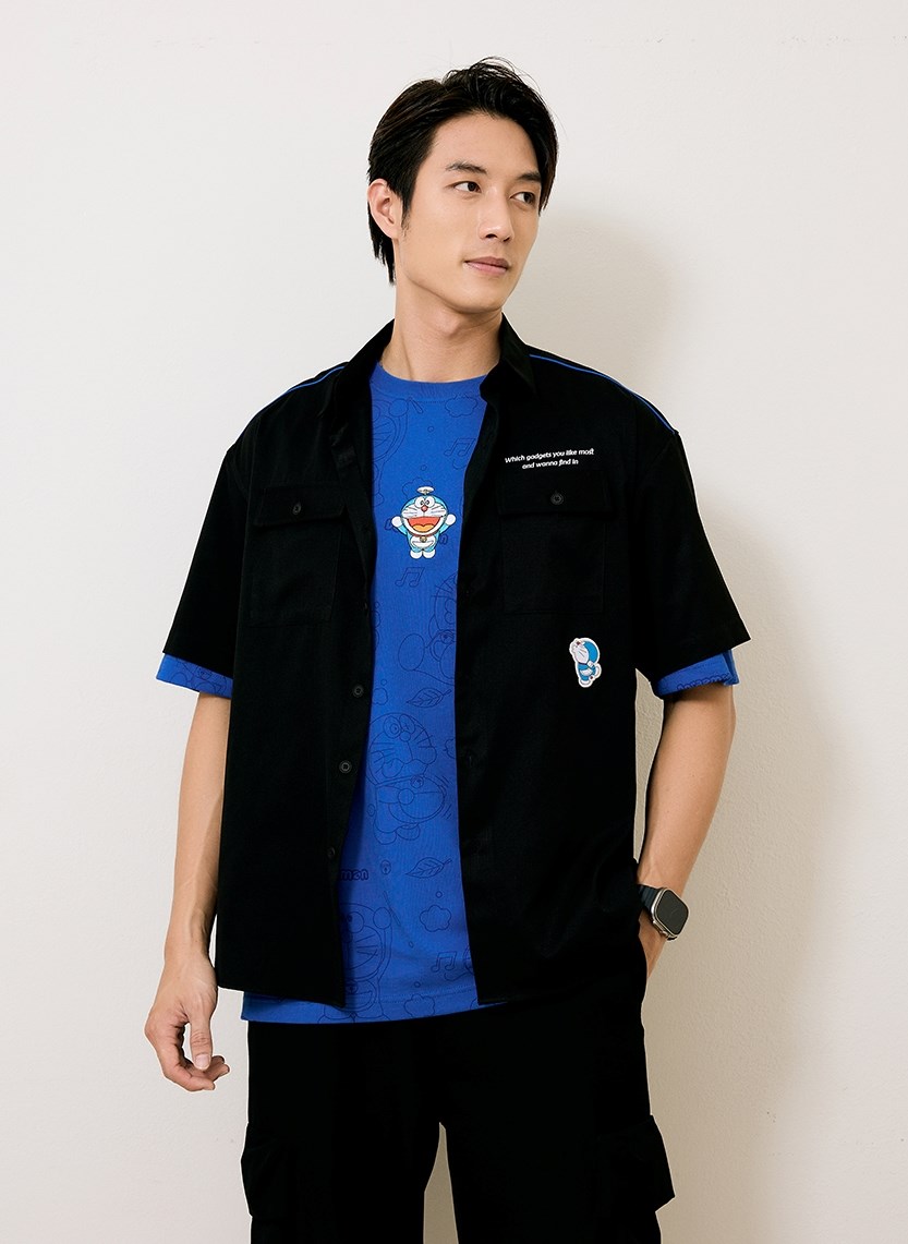 Áo Sơ Mi Tay Ngắn Doraemon 15