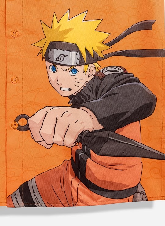 Áo Sơ Mi Họa Tiết Naruto 21 Vol 24