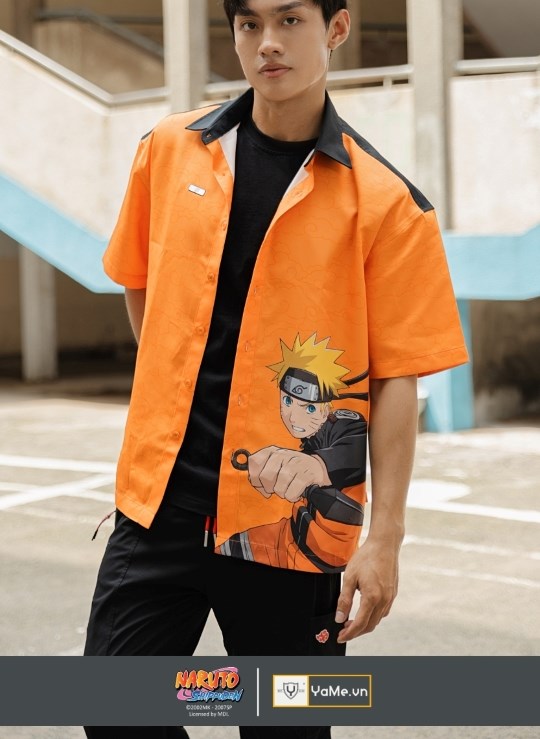 Áo Sơ Mi Họa Tiết Naruto 21 Vol 24