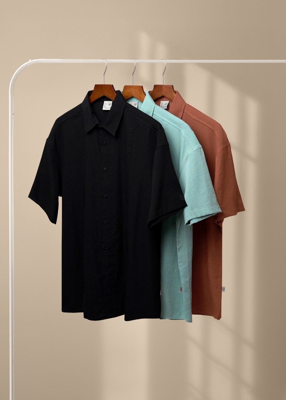 Áo Sơ Mi Vải Linen Ít Nhăn No Style M117
