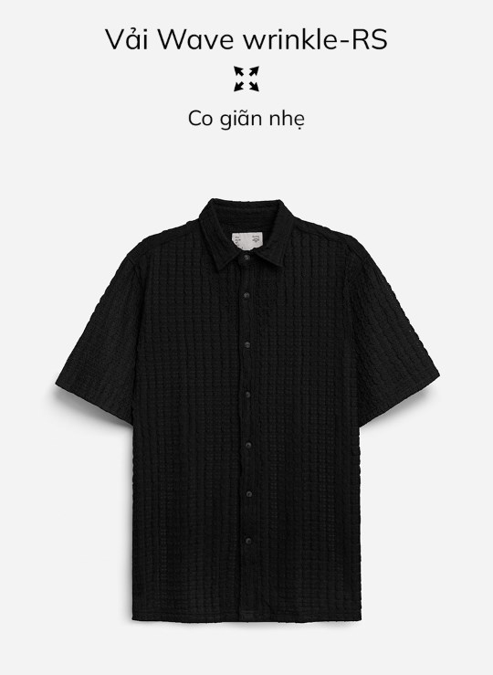 Áo Sơ Mi Cổ Bẻ Tay Ngắn Sợi Nhân Tạo Nhanh Khô Trơn Dáng Rộng Giá Tốt No Style M146 Vol 24