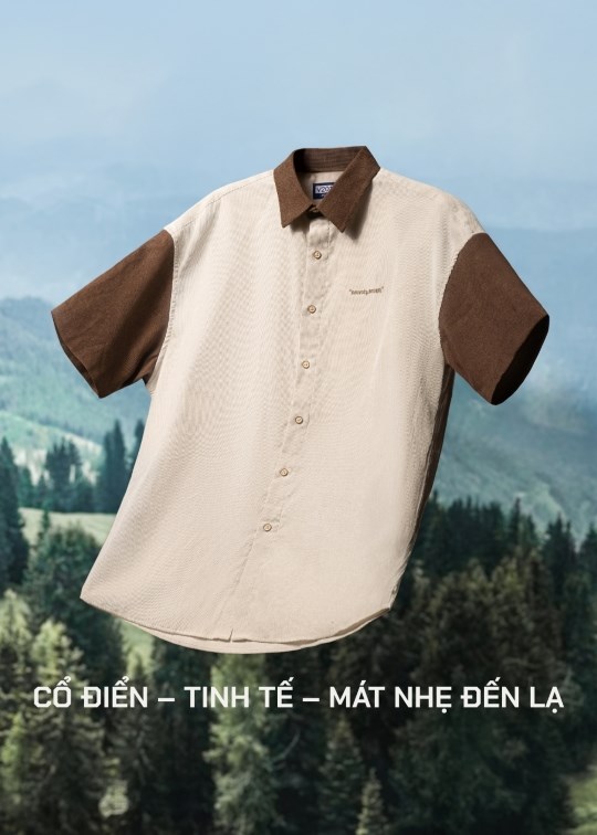Áo Sơ Mi Nam Retro Vải Nhung Corduroy Seventy Seven 22