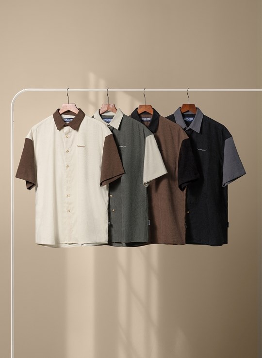 Áo Sơ Mi Nam Retro Vải Nhung Corduroy Seventy Seven 22