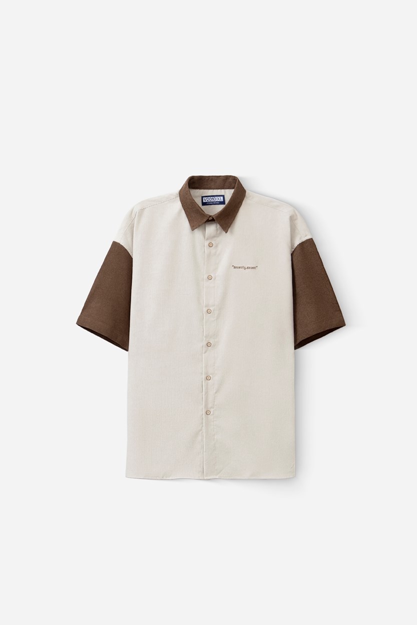 Áo Sơ Mi Nam Retro Vải Nhung Corduroy Seventy Seven 22