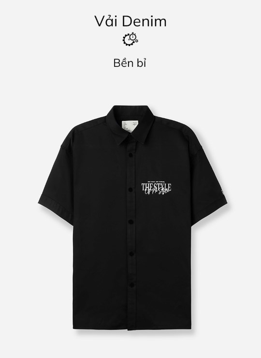 Áo Sơ Mi Cổ Bẻ Tay Ngắn Sợi Nhân Tạo Thoáng Mát Biểu Tượng Dáng Rộng Giá Tốt No Style M32 Vol 24