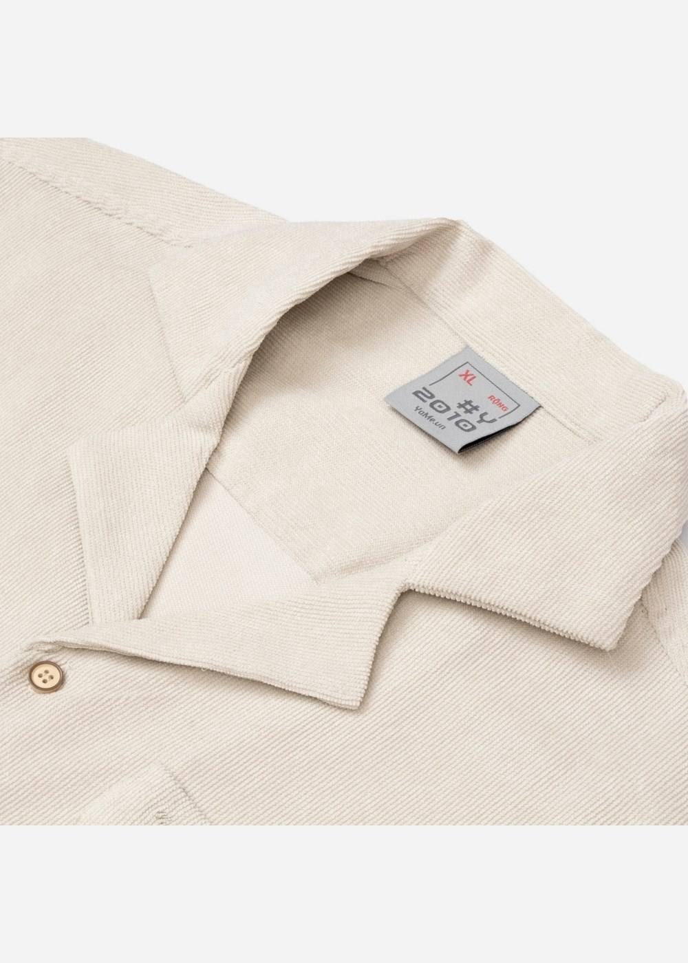 Áo Sơ Mi Cuban Vải Nhung Corduroy Seventy Seven 23