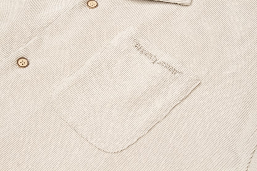 Áo Sơ Mi Cuban Vải Nhung Corduroy Seventy Seven 23