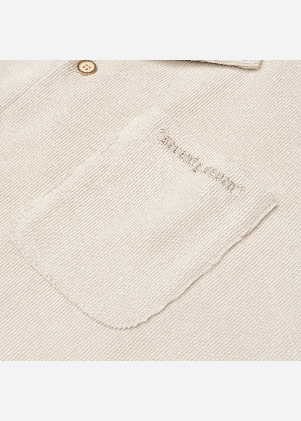 Áo Sơ Mi Cuban Vải Nhung Corduroy Seventy Seven 23