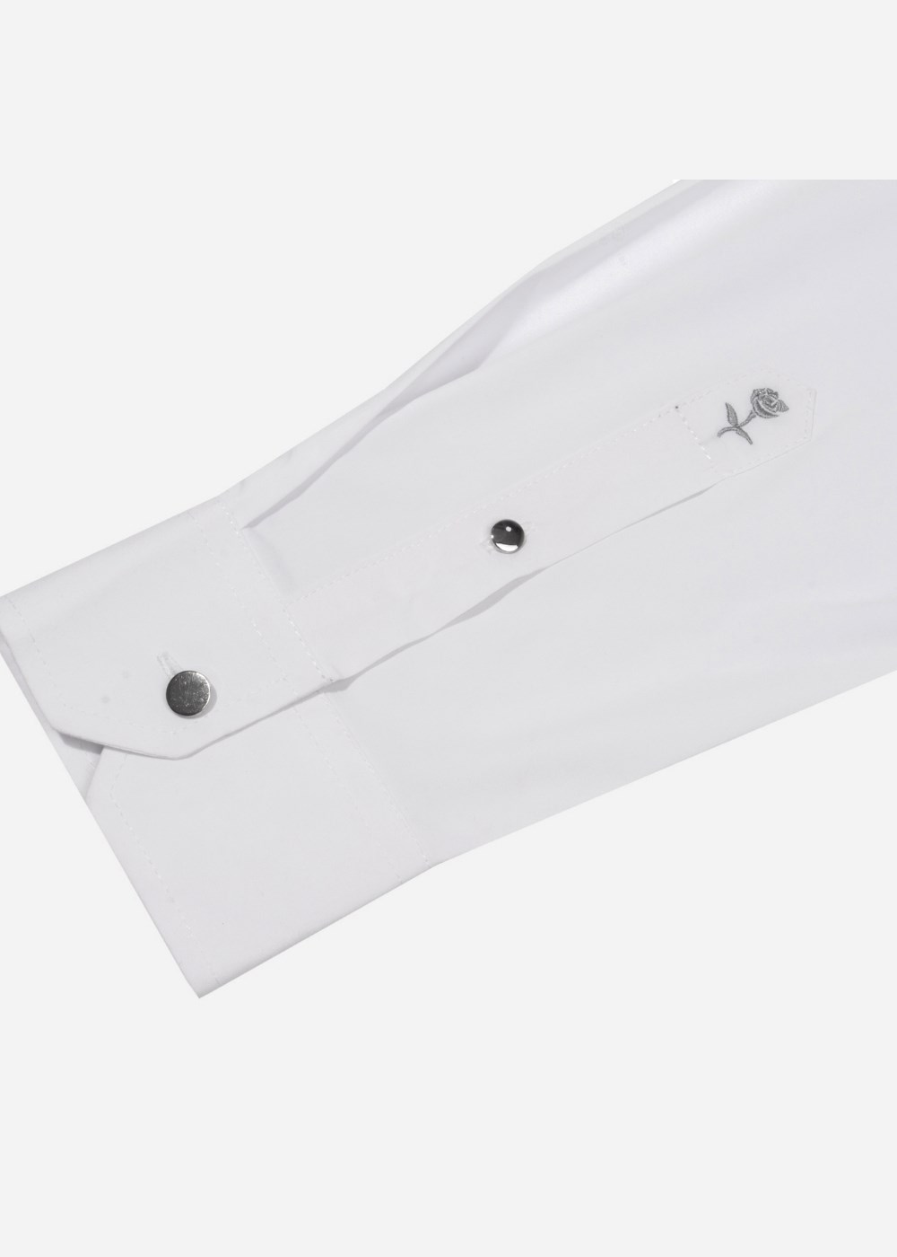 Áo Sơ Mi Trơn Tay Dài Vải Hoa Hồng Kháng Khuẩn Non-Iron 03