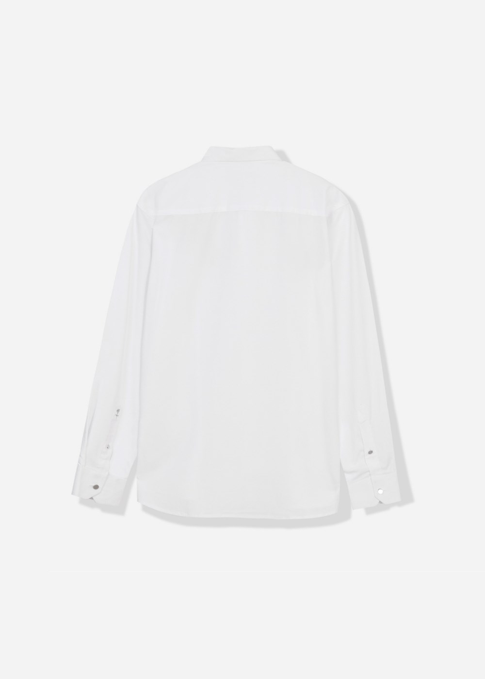 Áo Sơ Mi Trơn Tay Dài Vải Hoa Hồng Kháng Khuẩn Non-Iron 03