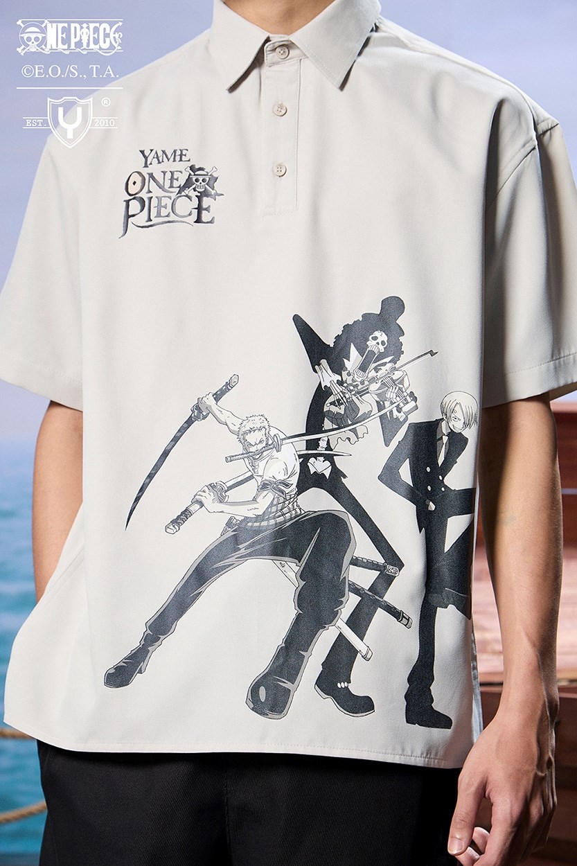 Áo Sơ Mi Họa Tiết ONE PIECE 31