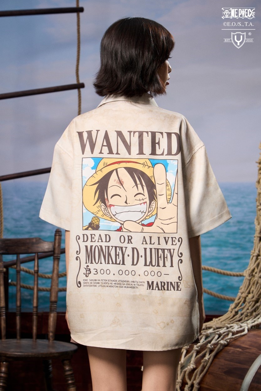 Áo Sơ Mi Họa Tiết ONE PIECE 34