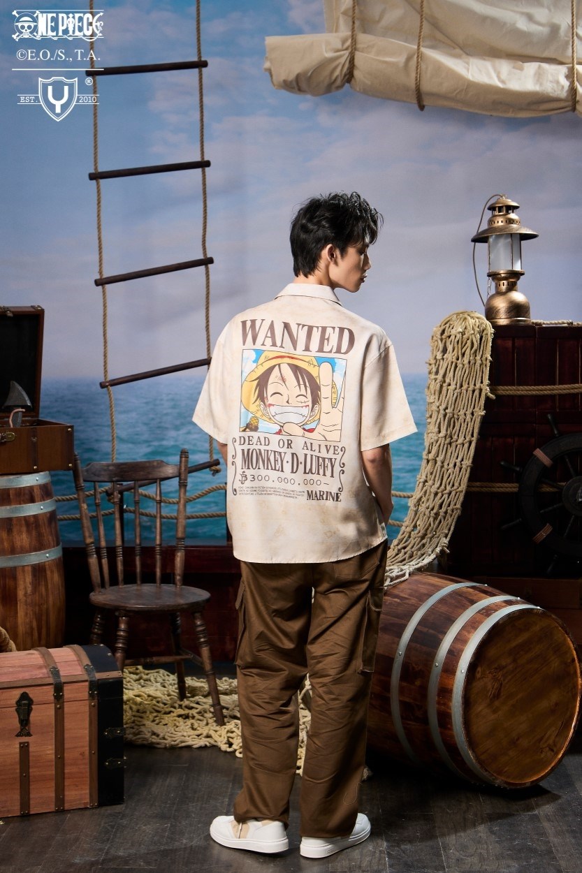 Áo Sơ Mi Họa Tiết ONE PIECE 34