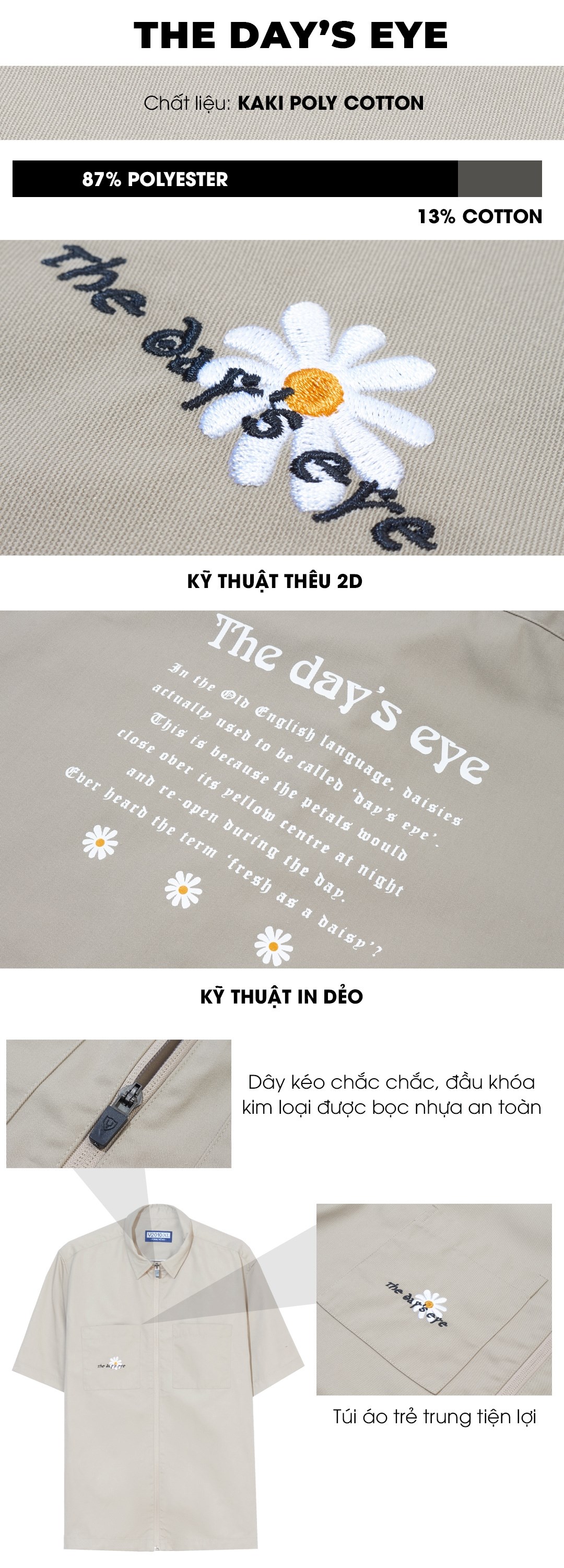 Áo Sơ Mi The Day's Eye 09