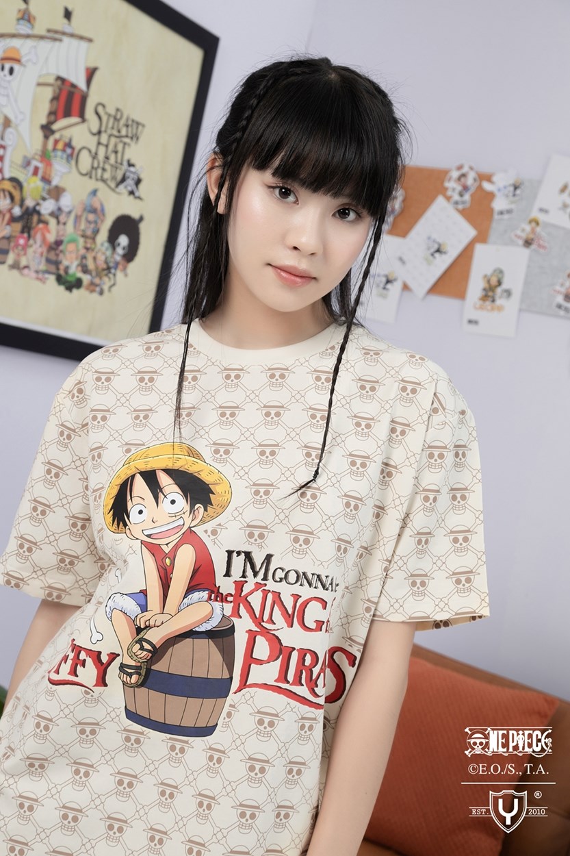 Áo Thun Dáng Vừa Tay Ngắn ONE PIECE 21