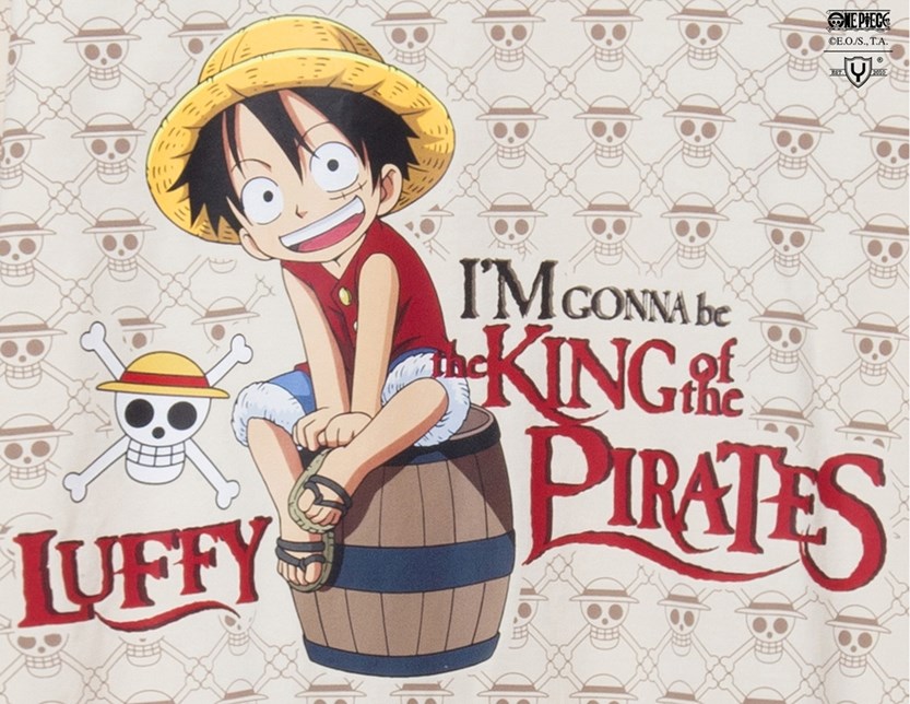 Áo Thun Dáng Vừa Tay Ngắn ONE PIECE 21