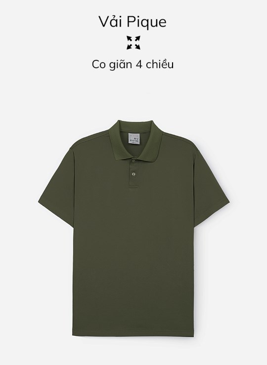 Áo Polo Cổ Bẻ Tay Ngắn Sợi Nhân Tạo Co Giãn Trơn Dáng Vừa Giá Tốt Non Branded 03 Vol 24