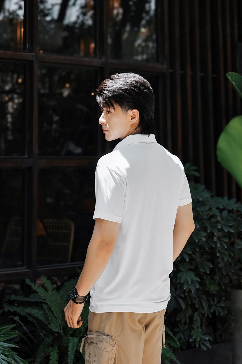 Áo Polo Nam Basic Tay Ngắn Vải Pique Thoáng Mát Non Branded 03