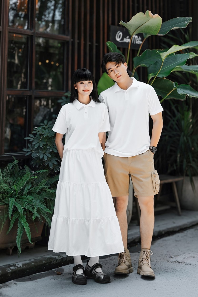 Áo Polo Nam Basic Tay Ngắn Vải Pique Thoáng Mát Non Branded 03